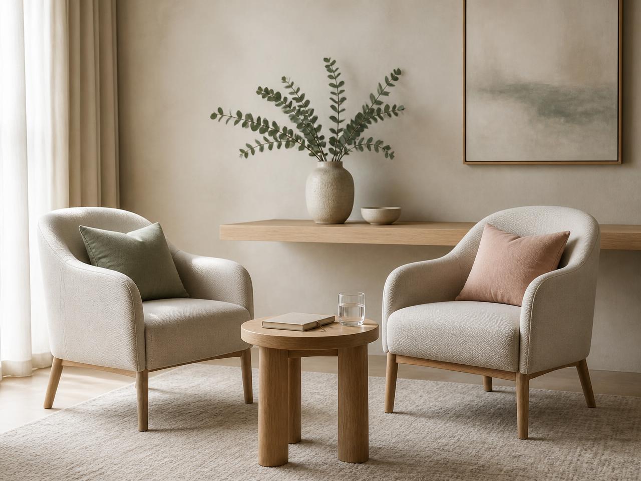 The calm consultation space used by Price Family Law